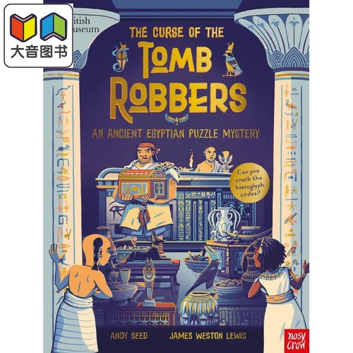 盗墓者的故事The Curse of the Tomb Robbers 英文原版 儿童百科绘本 历史读物 进口儿童读物 知识百科7-10岁 大音