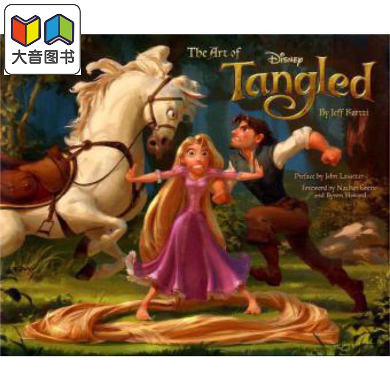 魔发奇缘电影设定画集 The Art of Tangled 英文原版 Jeff Kurtti 大音