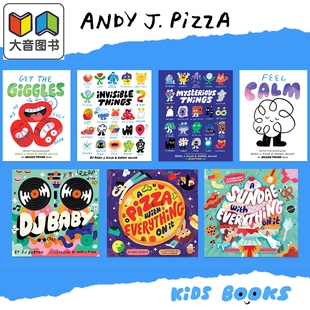 Andy J. Pizza绘本系列 英文原版 Invisible Things看不见的东西 Mysterious Things不可思议的东西 儿童绘本读物 大音