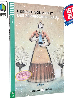 Erwachsene ELI Lektüren 系列 Der zerbrochene Krug 破罐子 含音频 德文原版 德语分级阅读文学小说 大音