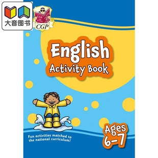 7岁英语活动手册 大音 learning for CGP教辅 Ages English 非常适合家庭学习New home 英国原版 Activity Book