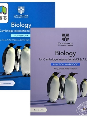 Cambridge International AS&A Level Biology Coursebook/Practical Workbook 剑桥生物学 教材/实践练习册 可选