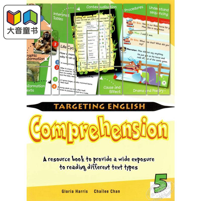 【新加坡英语教材】Targeting English Comprehension Book 5 目标英语阅读理解5 含答案 小学英语文本文章 7-12岁