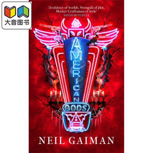 尼尔盖曼 美国众神 American Gods 英文原版 Neil Gaiman 豆瓣高分 大音