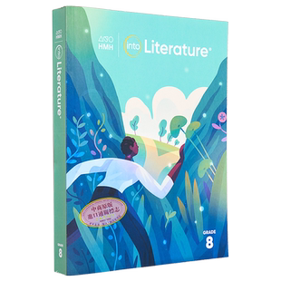 美国HMH Into Literature Student Edition Softcover Grade 8 中学初中文学学生书八年级 英语阅读英文原版图书 大音