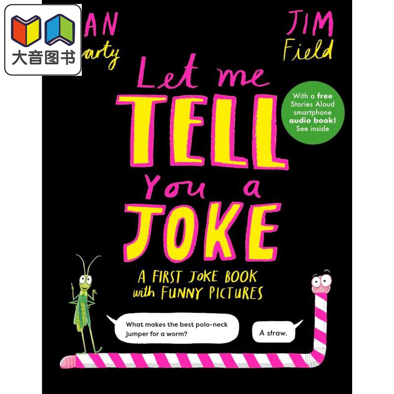 我来给你讲个笑话Let Me Tell You a Joke 英文原版 动物笑话图画书 50个令人捧腹大笑的笑话配以搞笑的图片 精装 大音