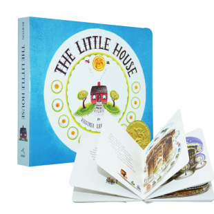 书英文原版 House 凯迪克金奖 纸版 维吉尼亚·李伯顿Virginia 预售 汪培珽 The 小房子 获奖绘本 经典 Little Lee 儿童启蒙纸板书