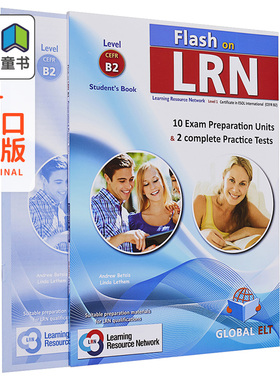 Flash on LRN CEFR B2 Practice Tests  Self-study Edition LRN iESOL考试备考宝典 B2等级 模拟测试 备考自学套装