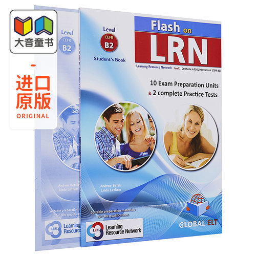 Flash on LRN CEFR B2 Practice Tests  Self-study Edition LRN iESOL考试备考宝典 B2等级 模拟测试 备考自学套装