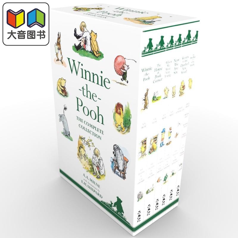 小熊维尼6册(盒装)英文原版