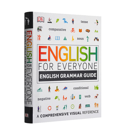 DK English for Everyone 系列 英语语法图解指南 英文原版 Grammar Guide 新视觉 人人学英语 日常综合训练单词词语参考书