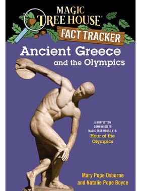 Magic Tree House Fact Tracker 10 Ancient Greece and the Olympics 神奇树屋小百科10 英文原版进口 小初文学 大音