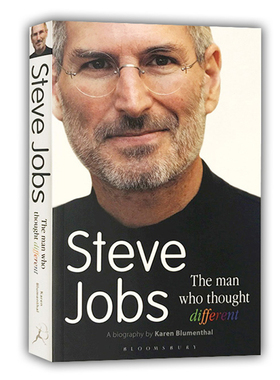 英文原版 乔布斯传 Steve Jobs The Man Who Thought Different 硅谷传奇 苹果教父史蒂夫乔布斯自传