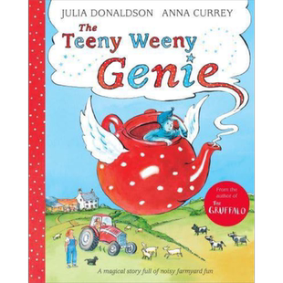 The Teeny Weeny Genie 小小精灵 英文原版 进口原版 4岁到6岁 儿童绘本 Julia Donaldson