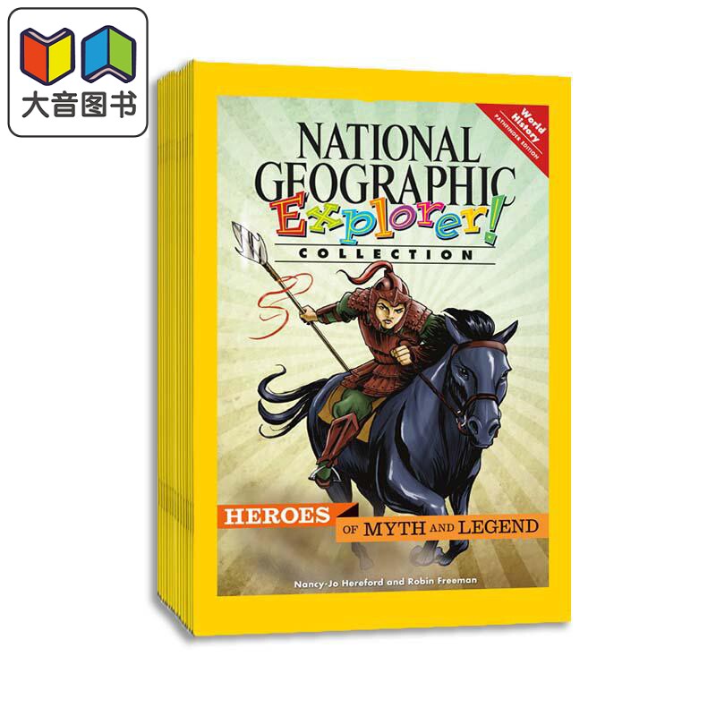 美国国家地理阅读探索者高级4级科学读本13册 National Geographic Explorer Pathfinder L4 初高中英语KET含音频 大音