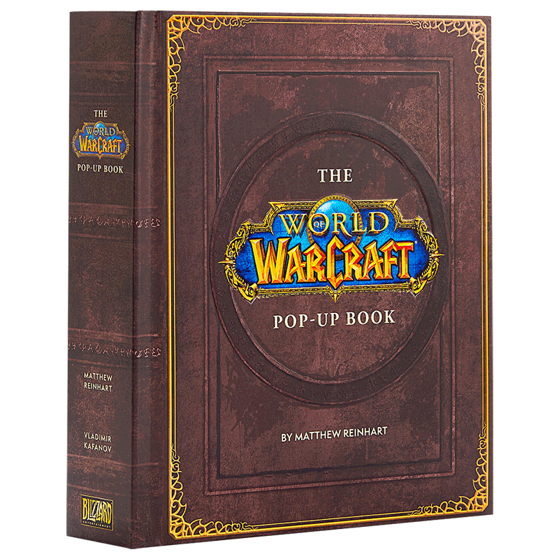 魔兽世界书籍 英语立体书 The World of Warcraft Pop-Up Book 英文原版 魔兽世界立体书