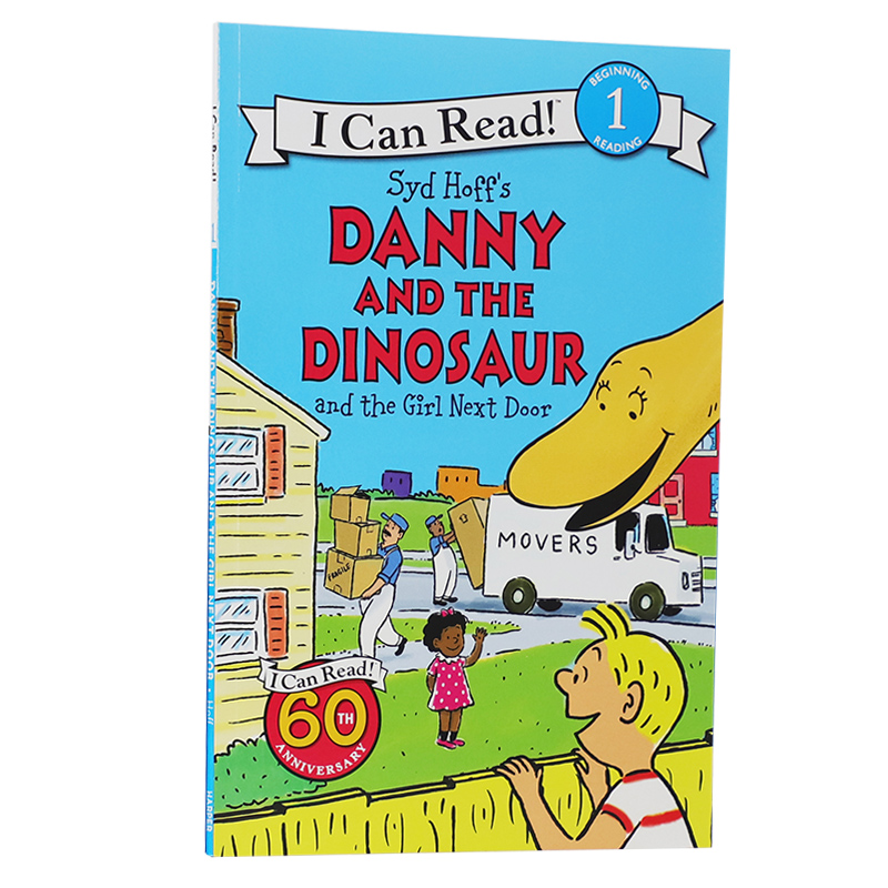 I can read第一阶段1 Danny and the Dinosaur系列儿童分级阅读 the Girl Next Door英文原版进口少儿英文绘本英语启蒙认知