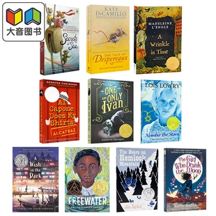 Newbery纽伯瑞获奖书单10册英文版低年级套装 兰斯蓝思指数560L-790L青少年小说文学奖Number the stars数星星