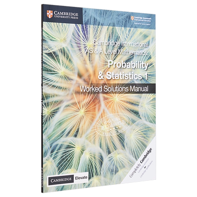 剑桥大学出版NEW Cambridge International AS & A Level Mathematics Probability and Statistics 1