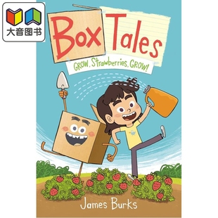 预售 漫画章节书 草莓 快快长大 Box Tales Grow Strawberries Grow 英文原版 儿童漫画故事绘本图画小说 进口童书精装 大音