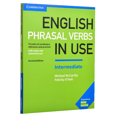 Cambridge English in Use 系列 Phrasal Verbs Intermediate Book with Answers 剑桥中级英语短语动词配答案 英文原版自学?