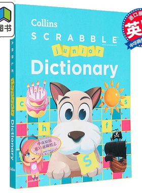 SCRABBLE Junior Dictionary  SCRABBLE 初级字典 英文原版 英文学习  大音