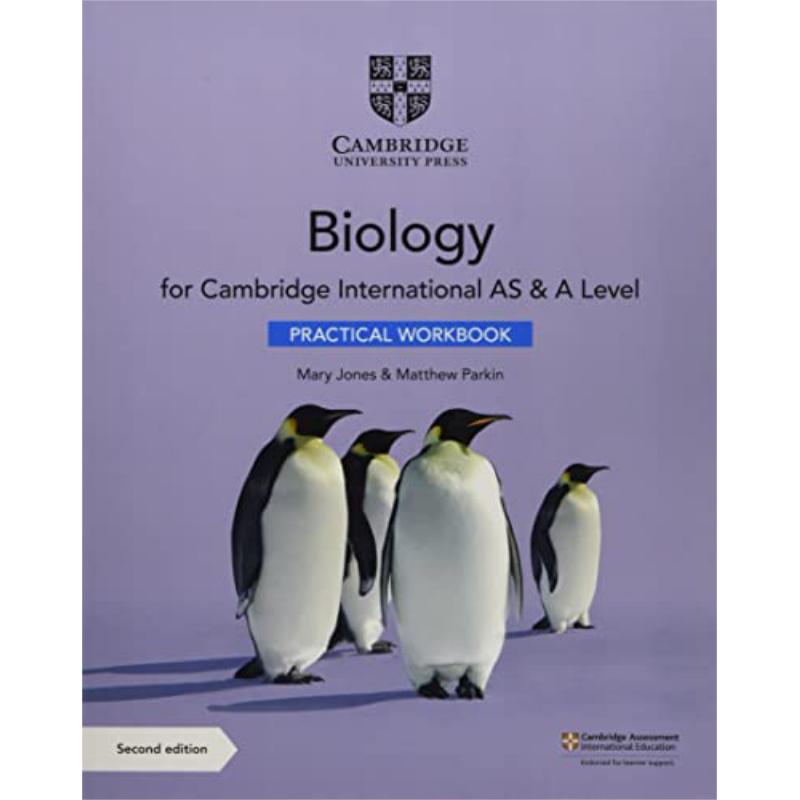 Cambridge International AS ALevel Biology Practical Workbook 正版剑桥生物学实践练习册 英文原版进口教材 大音