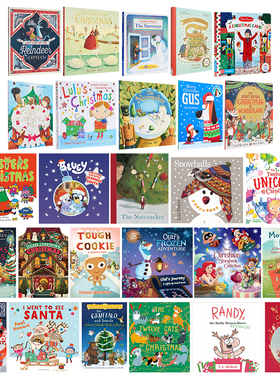 圣诞书单 Christmas 经典童话故事绘本 圣诞倒数日历 Advent Calendar Book Collection 英文原版 进口儿童图书
