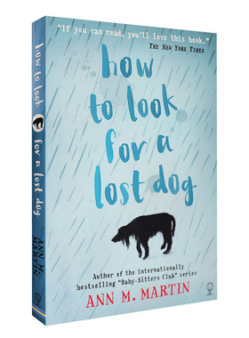 英文原版 俏保姆俱乐部:如何寻找走失的狗狗The Baby Sitters Club:How to Look for a Lost Dog 全英语儿童故事书小说平装Us