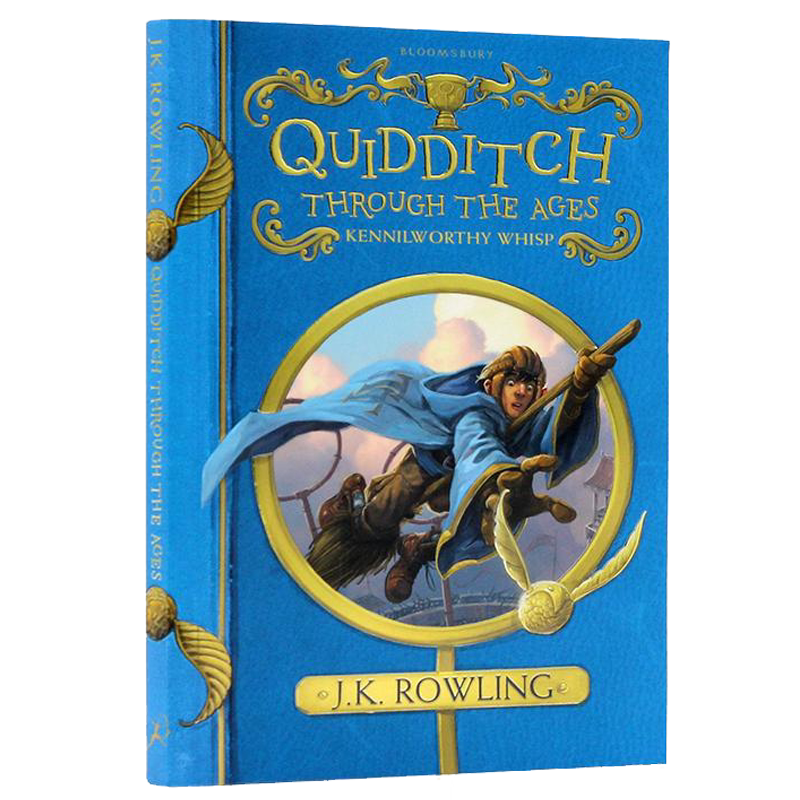 预售 英文原版 Quidditch Through the Ages 神奇的魁地奇球 哈利波特外传 J.K 罗琳 英国新版 儿童小说文学英文读物 进口书籍