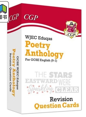 CGP New Grade9-1GCSE English: WJEC Eduqas Poetry Anthology - Revision Question Cards
