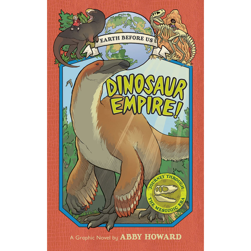 Dinosaur Empire! 桥梁漫画:恐龙帝国 英文原版 进口图书 儿童绘本 漫画故事书 动漫漫画书 精品童书 精装读物 大音