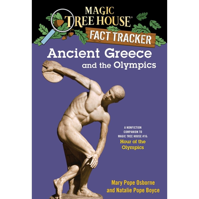 Magic Tree House Fact Tracker 10 Ancient Greece and the Olympics 神奇树屋小百科10 英文原版进口 小初文学 大音