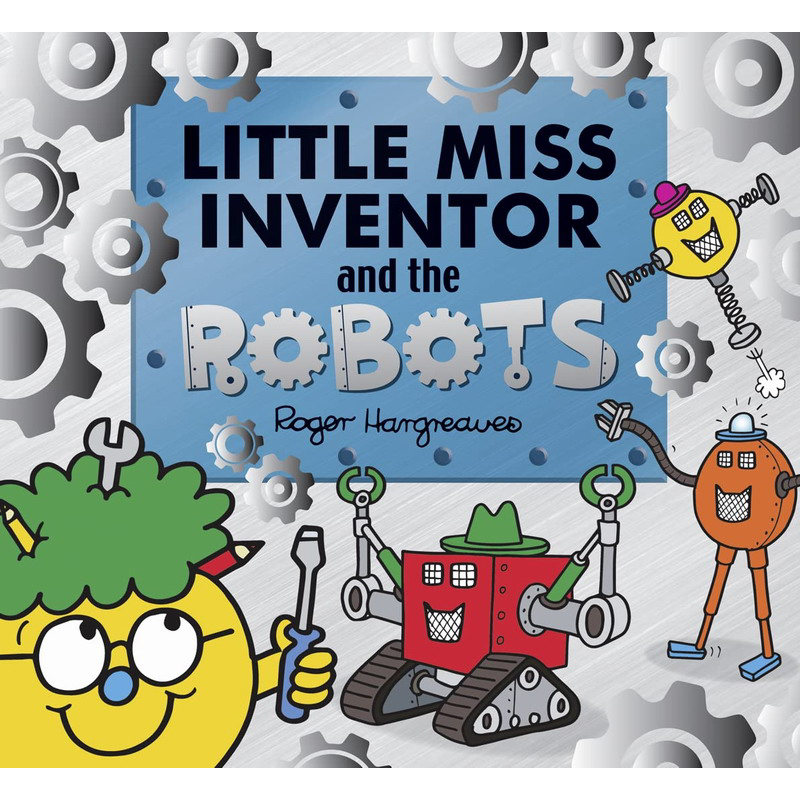 奇先生妙小姐 机器人Little Miss Inventor and the Robots英文原版 儿童故事书 绘本图画书 亲子绘本 进口童书 大音