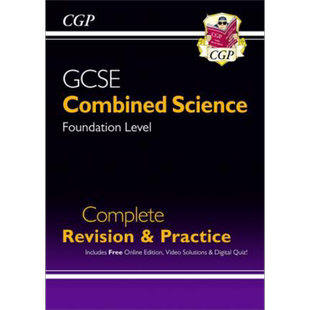 CGP New GCSE Combined Science Foundation Complete Revision & Practice GCSE 综合科学基础完整的修订和实践 大音