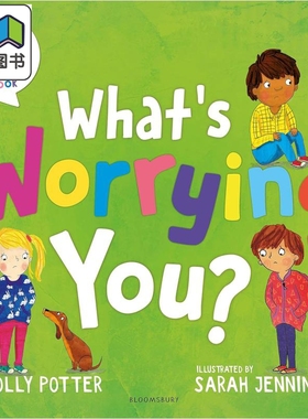 A Lets Talk:Whats Worrying You 多样的生活 你在烦恼什么呢 英文原版进口图书 儿童绘本 情绪管理图画书 大音