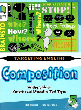【新加坡英语教材】Targeting English Composition Book 5 目标英语作文5 含答案 小学英语作文写作 7-12岁