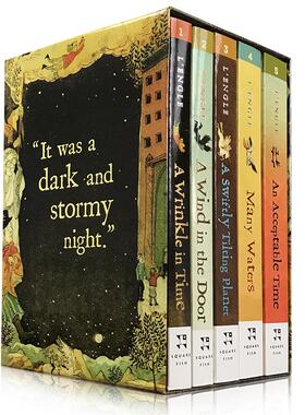 The A Wrinkle in Time Quintet 时间的皱折纹5本套装 纽伯瑞金奖 梅格时空大冒险 儿童小初文学小说英文原版图书 大音