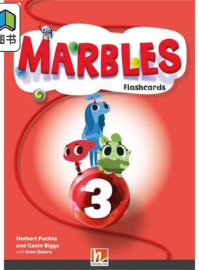 黑布林少儿英语课程 3级别 闪卡 Marbles 3 - Flashcards 英文原版 进口图书 教辅参考书 ELT英语教材教学工具书 大音