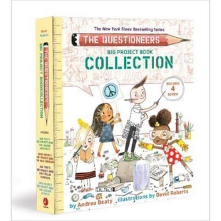 The Questioneers Big Project Book Collection 大梦想家 项目活动书 英文原版 儿童图画书 Andrea Beaty