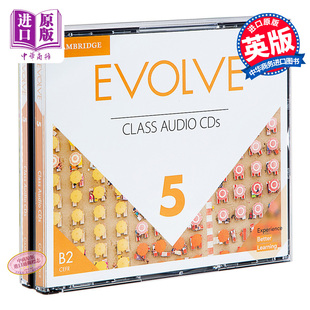 剑桥英语口语进展教程（课堂CD第五级）英文原版 Evolve Level 5 Class Audio CDs