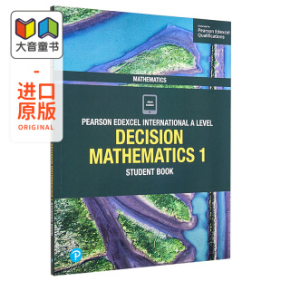 决策数 Book Mathematics Edexcel International Decision 培生爱德思 Level Student Pearson Alevel 考试