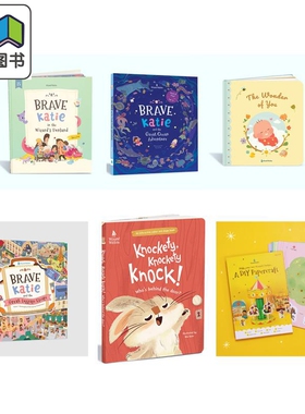 Brave Katie勇敢凯蒂 Wizard Within社儿童读物 英文原版 儿童活动玩具书 故事集 进口书 in the Wizards Funland 大音