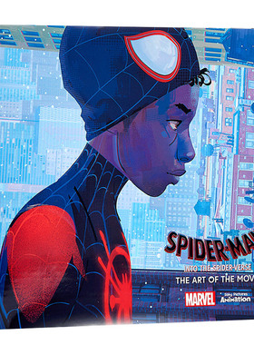 The Art of the Movie 系列 Spider Man Into Spider Verse 漫威蜘蛛侠平行宇宙新纪元电影设定集艺术画册 英文原版 黑蜘蛛