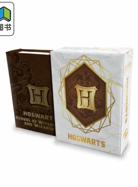 哈利波特迷你书 霍格沃茨魔法学校 精装 英文原版 Harry Potter Hogwarts School of Witchcraft and Wizardry Tiny Book 大音