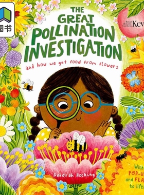 伟大的授粉调查 The Great Pollination Investigation 英文原版 儿童科普读物 自然科学 精装精品绘本 进口童书 大音