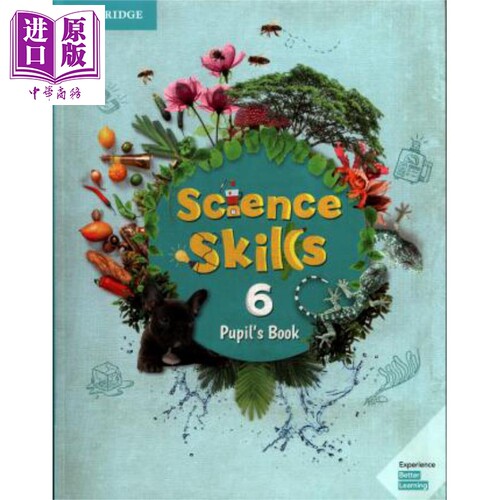 Cambridge Science Skills 6 Pupils Pack 英文原版 剑桥科学技巧6 学生书