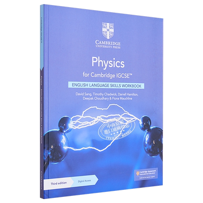NEW Cambridge IGCSE Physics English Language Skills Workbook 剑桥 IGCSE 物理英语语言技能练习册 大音