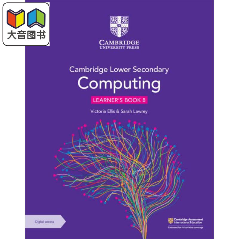 NEW Cambridge Lower Secondary Computing Learners Book 8 新版剑桥初中计算机学习书 8 带数字访问1年 大音 书籍/杂志/报纸 儿童读物原版书 原图主图