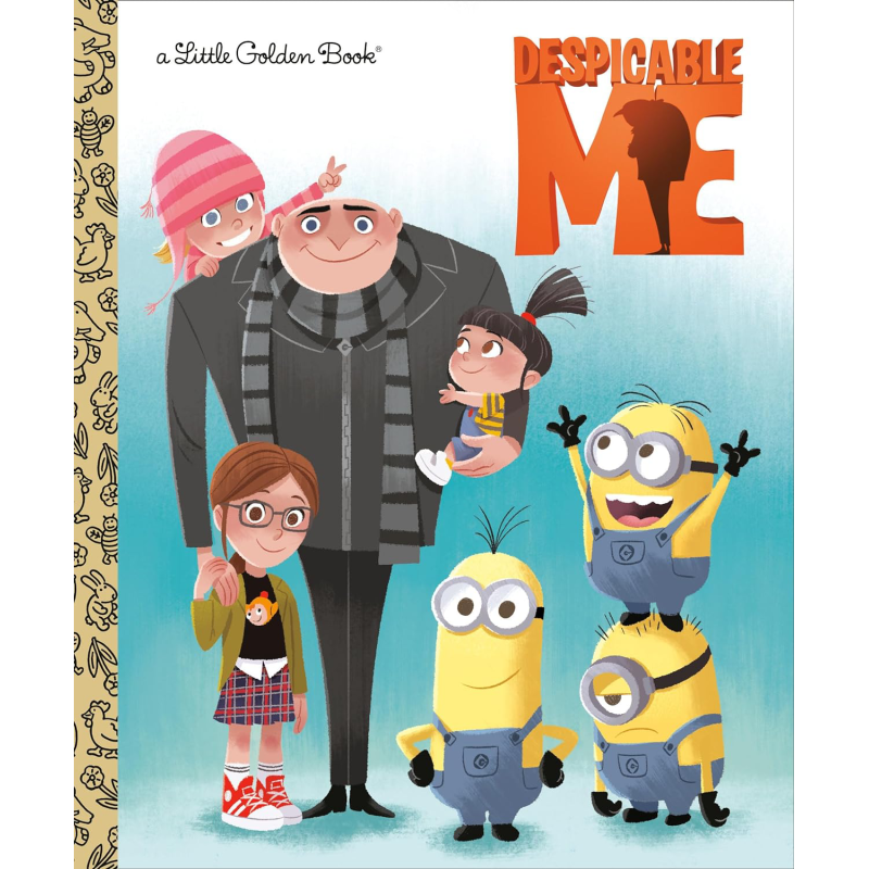 小金书 小黄人2 Despicable Me Little Golden Book 英文原版 儿童绘本故事 卡通动画电影故事 进口童书 3-7岁 大音